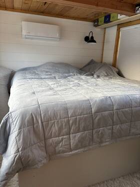 5271puk L.l. Bean Foggy Blue Ll Ultraplush Primaloft Comforter Queen/king Sized