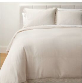 Lace Border Light Beige Comforter And Sham Set Full Queen Studio Mcgee Threshold