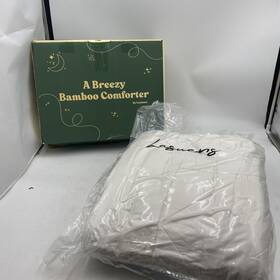 Lasq350 Lasuens Organic Cooling Comforter Or Duvet Insert Made From Bamboo Queen