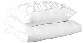 Latitude 784857580747 Ruby Ruffle Comforter Set Twin White