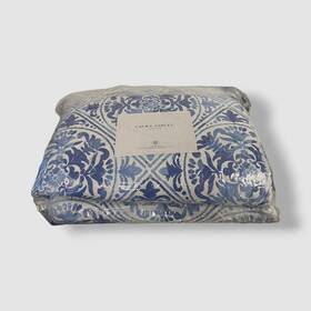 Laura Ashley 883893603462 Blue Mila 3-piece Comforter Set Full/queen Size