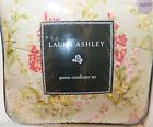 Laura Ashley New 4 Pc.queen Hannah Biscuit Comforter Set Green Multi Floral 883893310056