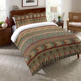 Laural Home 815698028126 Sage Comforter Green King
