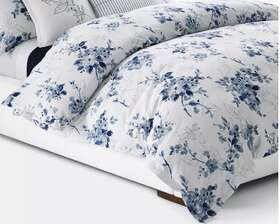 Lauren Ralph 886087399356 Sandra Floral 3-pc Full/queen Comforter Set Preowned With Def