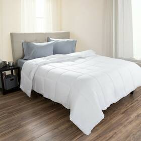 64-10-t Lavish Home Luxurious Warm And Hypo-allergenic The Down Alternative Comforter Twin Size