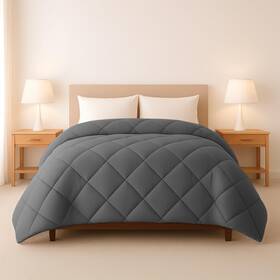 Ldc Lux Decor Collection 810068328226 D Cor Lightweight Comforter Twin Size - Soft Breathable Down Alternative
