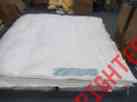 Level5 Damask White Club Comforter Vail Charter 48oz 90x96 Collection Queen