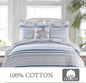 Levtex Home 190945137524 Truro Reversible Comforter Set With Shams