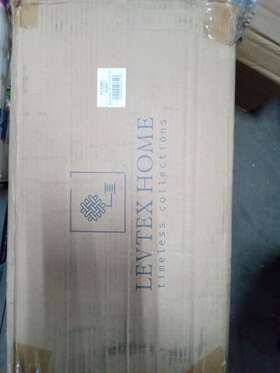 L19130kcs Levtex Home Blue 3pc Comforter Set Queen 109ae
