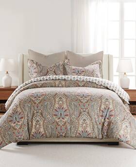 L75500cfqs Levtex Kasey Reversible 3-pc. Full/queen Comforter Set - Multicolor