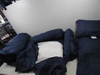 Lex Chezmoi Collection Dobby Stripe Comforter Set Queen 840079102430