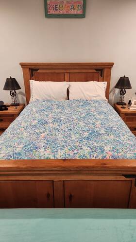 971948 Lilly Pulitzer Pottery Barn Teen Pineapple Party Comforter Full/queen