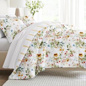 Linen Market 196901133098 Reversible Twin Size Comforter Set 2 Piece - Bring Luxury Home With Our Sof
