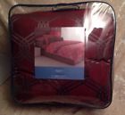 Links Simply Vera Wang Queen 4 Pc Comforter Set Red Gray 400952339508