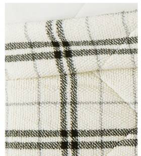 Cs3916cgfq-1500 London Fog Popcorn Plaid 3-piece Full/queen Comforter Set