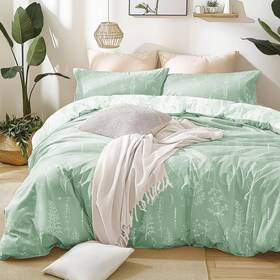 C-usa23a1pjte1a92fu Loves Cabin Sage Green Comforter Set Full - Size 3 Pieces