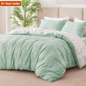 C-usa23a1pjte1a92ki Loves Cabin Comforter King Size Set - Sage Green 3 Pieces C
