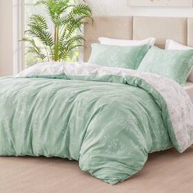 C-usa23a1pjte1a92qu Loves Cabin Sage Green Comforter Set Queen Size 3 Pieces C