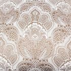 Lowery Waterford King Comforter Set 4pc Floral Paisley Border Silver Ivory Taupe 038992027934