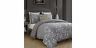 Lpcm3-001-grey Laurel Park Bedding Autumn Chain Embroidered Piece Comforter 840970150516