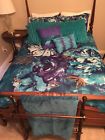 Lq5fy193s Living Quarters Loft Jardin Tropical Blue Bedding Ensemble