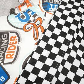 Lush Decor 194938052191 Race Cars Reversible Oversized With Printed Sheet