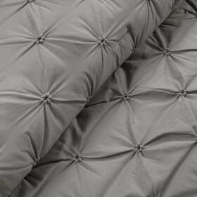 Lush Decor 194938062862 Ravello Pintuck 100 Percent Cotton Comforter Set