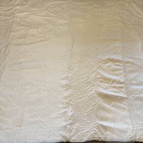53442421 Lush Decor Reyna Comforter Set White Full/queen 3pc Textured Nwot