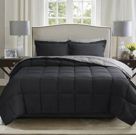 Luxdecorecollection 761681154634 7 Piece Bed In A Bag Comforter Set Breathable Reversible Bedding Queen King