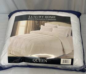 Luxury Home 841917130387 Down Alternative Comforter - Full/queen Size New