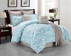 Luxury Home New 9 Piece Julia Comforter Set Coral Size King 885359431572