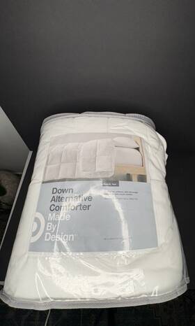 060132845 Made By Design Down Alternative Comforter Twin Xl Solid White