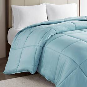 Madison Park 022164355598 Cotton Comforter 300 Thread Count Box Quilting Soft Brea