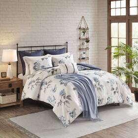Madison Park 400175870529 7-piece Comforter And Throw Set - King