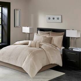 Madison Park 675716979256 Camelia Cozy Comforter Set-trendy Design All Season Down Alternative Luxury B