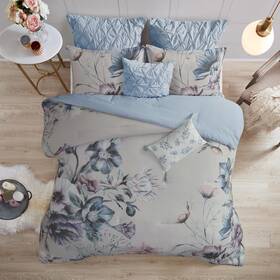 Madison Park B0b247l7gj Cassandra Cotton Blend Comforter Set - Feminine Design Colorful