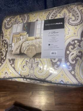 Mp10-1595 Madison Park Mo101595 7 Piece Comforter Queen