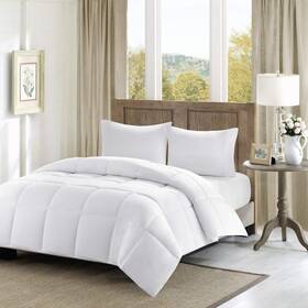Mp10-1248 Madison Park Comforter 300 Thread Count Cotton Box Quilting Soft Breathable Lightwe