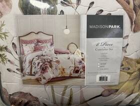 Mp10-6166 Madison Park Comforter Set 104 Inch X 92 California King Polyester Pink 8-piece Mp10-6166 Madison Park Comforter Set 104 Inch X 92 California King Polyester Pink 8-piece