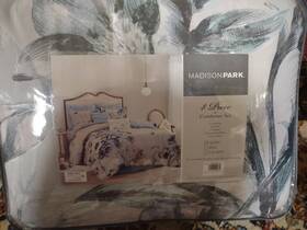 Mp10-7834 Madison Park 8 -piece Queen Comforter Set Cassandra Blue Floral New In Bag