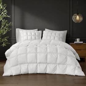 Mp10-8298 Madison Park Queen Comforter Overfilled High Desity Down Alternative Fill Winter 3d