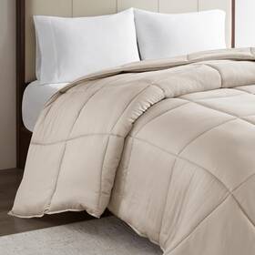 Mp10-8361 Madison Park Cotton Comforter 300 Thread Count Box Quilting Soft Breathable