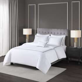 Ollx-mps10-504 Madison Park Signature 500 Thread Count Luxury Collection 100% Cotton Sateen Embroidered Comforter Set