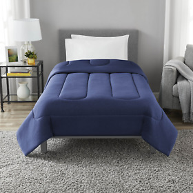 Ms8105771522-44 Mainstays Jersey Knit Comforter Twin Xl Navy