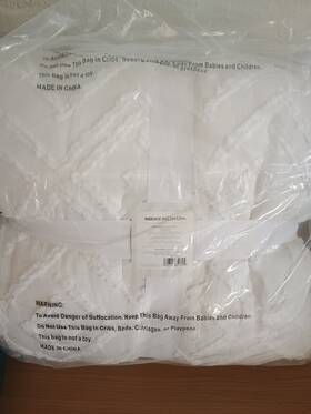 87605686 Makers Collective Twin/twin Extra Long Teen Diamond Clip Dot Comforter Set White -