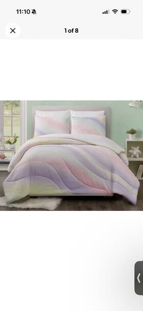 Phc34123 Makers Collective Wave Print Comforter Set Full/queen Multicolor Polyester