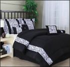 Mali7-q Nanshing Mali Queen Jacquard Comforter Set Black 879421004795