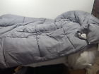 Manc-8888g Manzoo Queen Comforter Duvet Insert Gray 704342126250