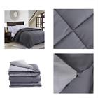 Manc90102g Manzoo King Comforter Duvet Insert Gray Quilted With 704342126267