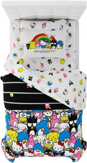 7a0729 Manufacturing Company Inc Collectibles Hello Kitty And Friends Bedding 5 Piece Super Soft Comforter Shee 7a0729 Manufacturing Company Inc Collectibles Hello Kitty And Friends Bedding 5 Piece Super Soft Comforter Shee